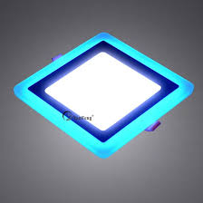 TWO COLOR LED PANEL LIGHT RECESSED