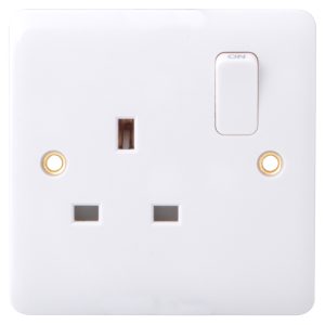 TORONTO 13A 1 GANG SWITCH SOCKET