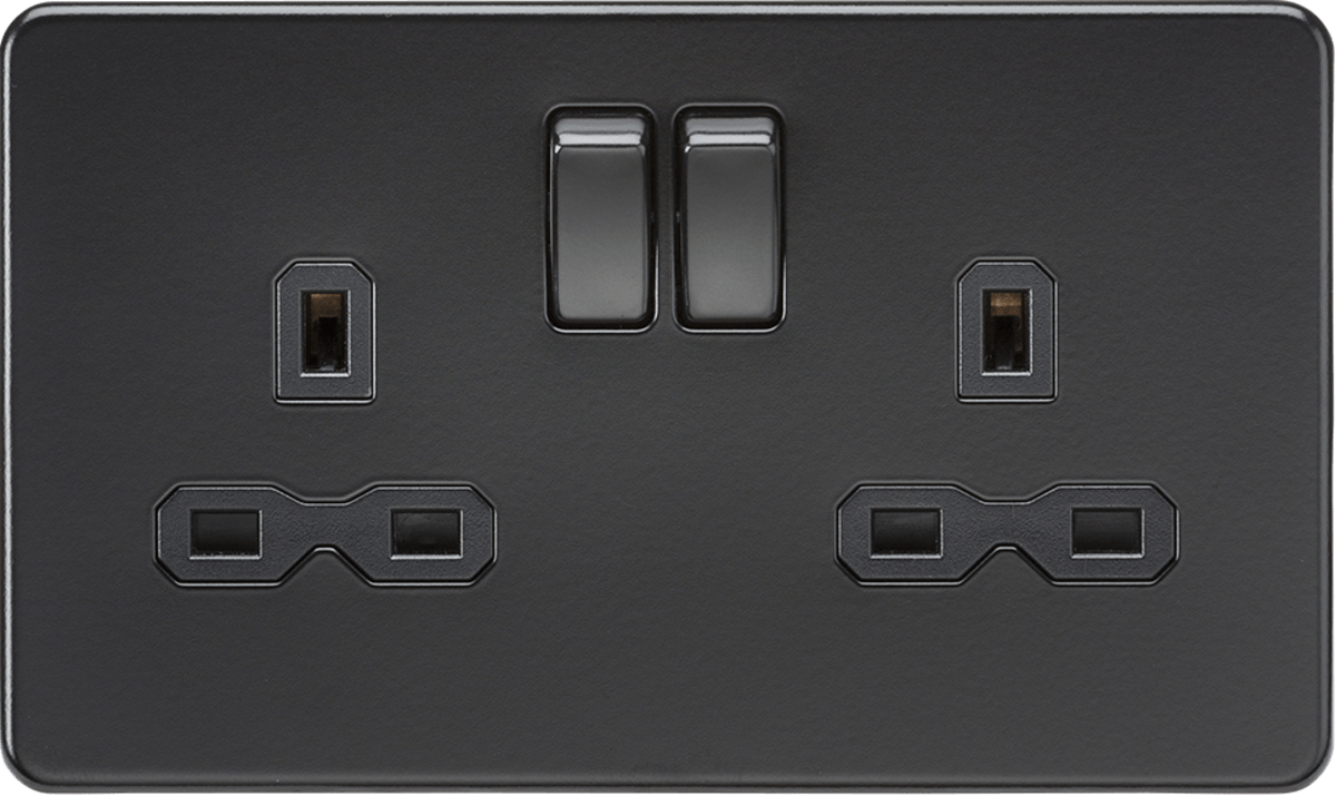 TORONTO 13A 2 GANG SWITCH SOCKET - Image 4