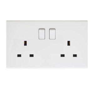 TORONTO 13A 2 GANG SWITCH SOCKET