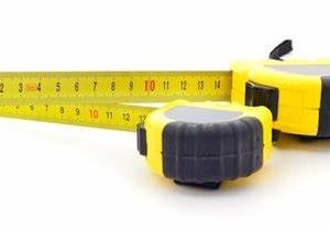 YELLOW PVC SQUARE MEASUREMENT TAPE